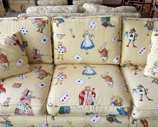 Alice in Wonderland Sofa