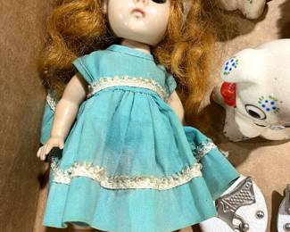 Vintage dolls lot, Ginny BKW, miniatures, +