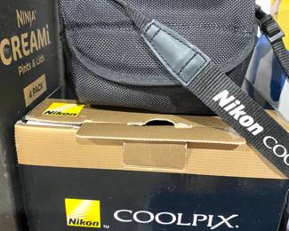 Nikon Coolpix camera w/ box & extras