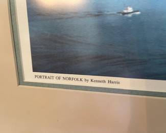 Kemmeth harris print of Norfolk