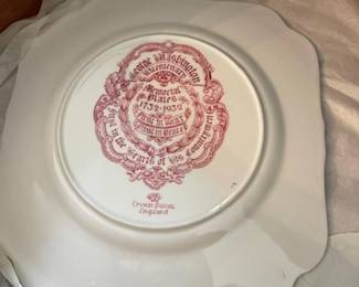 Information on the plates