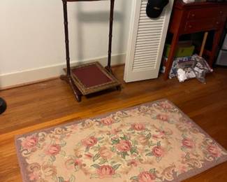 One of many hook rugs available!