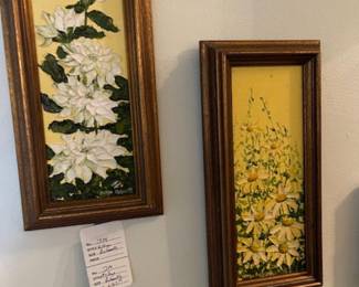 Kittye Roberts paintings, multi dimensional