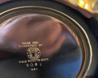 Rogers silver plated service