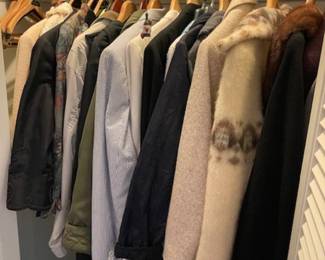 Selection of women's coats and jackets