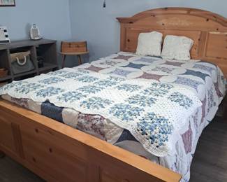 Solid wood bedroom set