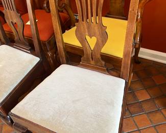 George III Mahogany Side Chairs