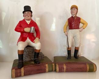 Owner and Jockey Bookends
