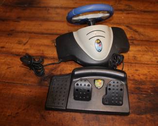 Mad Catz  Steering wheel and Pedals