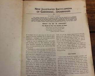 Vintage Gardening Book