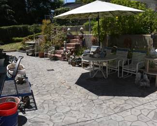 Begin Back Patio Close Up Photos