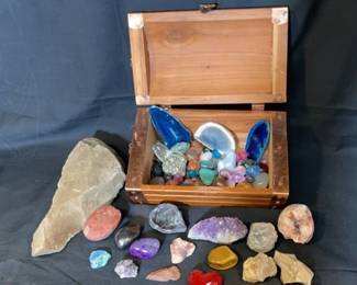 Amethyst * Geode * Crystal * Tigers Eye *