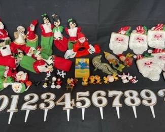 Christmas & Holiday Cake Toppers & Napkin Rings