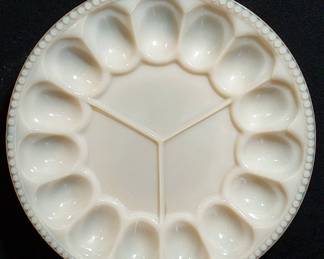 Alacite By Aladdin * 11 Inch Egg Platter