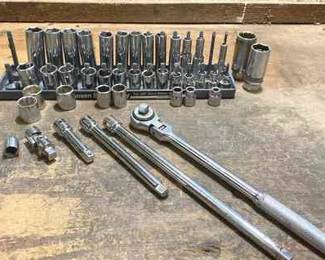 3/8” Drive Metric Sockets * Craftsman * Ratchet* Extensions