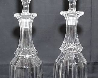 2 Crystal Decanters