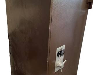 Brown Large Floor Safe