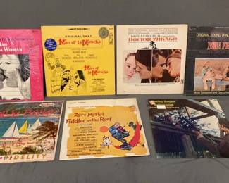 Movies! * A Man And A Woman * Man Of La Mancha * Dr. Zhivago * Born Free * Blue Hawaii * fiddler on the