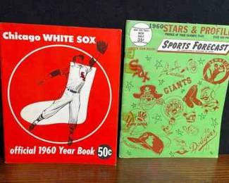 Chicago White Sox 1960 Official Yearbook * 1960 Stars And Profiles Magazine Of Sport
