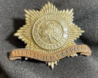 4th Royal Irish Dragoon Guards Metal Cap Badge *
