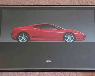 Metal Framed Print - Ferrari 360 Modena
