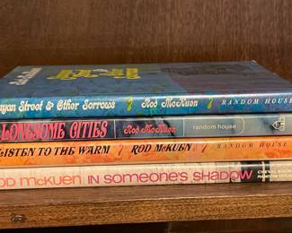 4 Vintage Hardback Rod McKuen Books