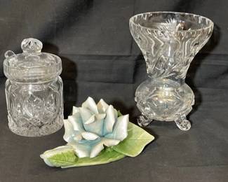 Gorgeous Crystal & Flower Decor