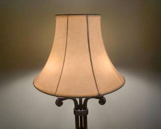 Table lamp. 30 inches tall Matches lot 1032