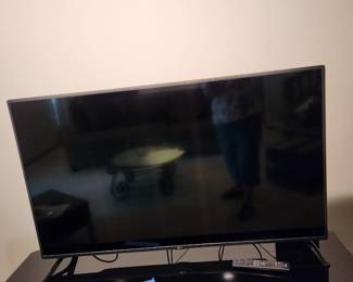 LG 55 TV with remote works (located on lower level-has walkout)