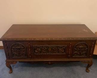 Vintage Wappners cedar chest. 21 x 45 x 19