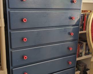 Painted chest of drawers