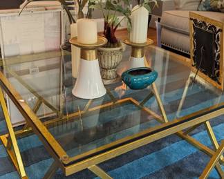 Beautiful glass top table