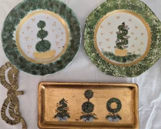 Topiary plates