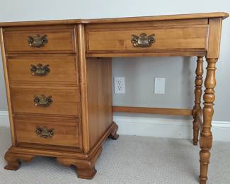 Vintage Taylor maple desk