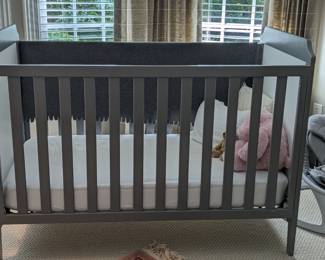Gray Crib