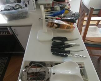 Assorted cooking utensils