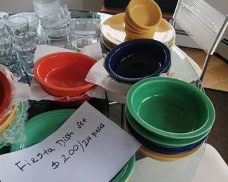 Colorful Fiesta ware