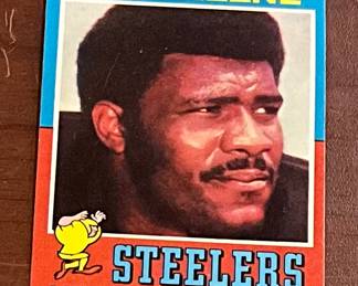 Mean Joe Greene Football Card