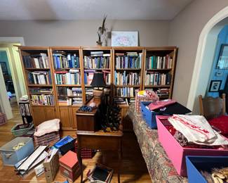 Craft items and lot and lots of books 