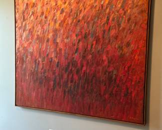 #80, oil painting on canvas, 55" x 49"