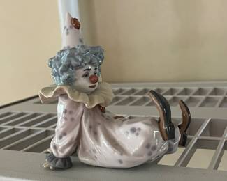 Lladro clown figure 1990