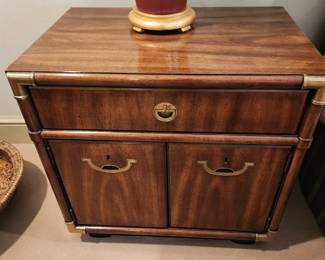 Famous Maker Drexel Two Bedside Cabinets 