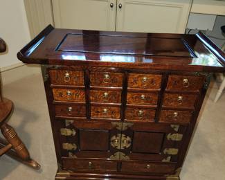 Asian Style Jewelry Cabinet