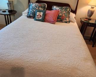 Vintage Headboard and Standard Mattress 