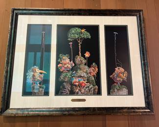 Signed and numbered print by James Christenson