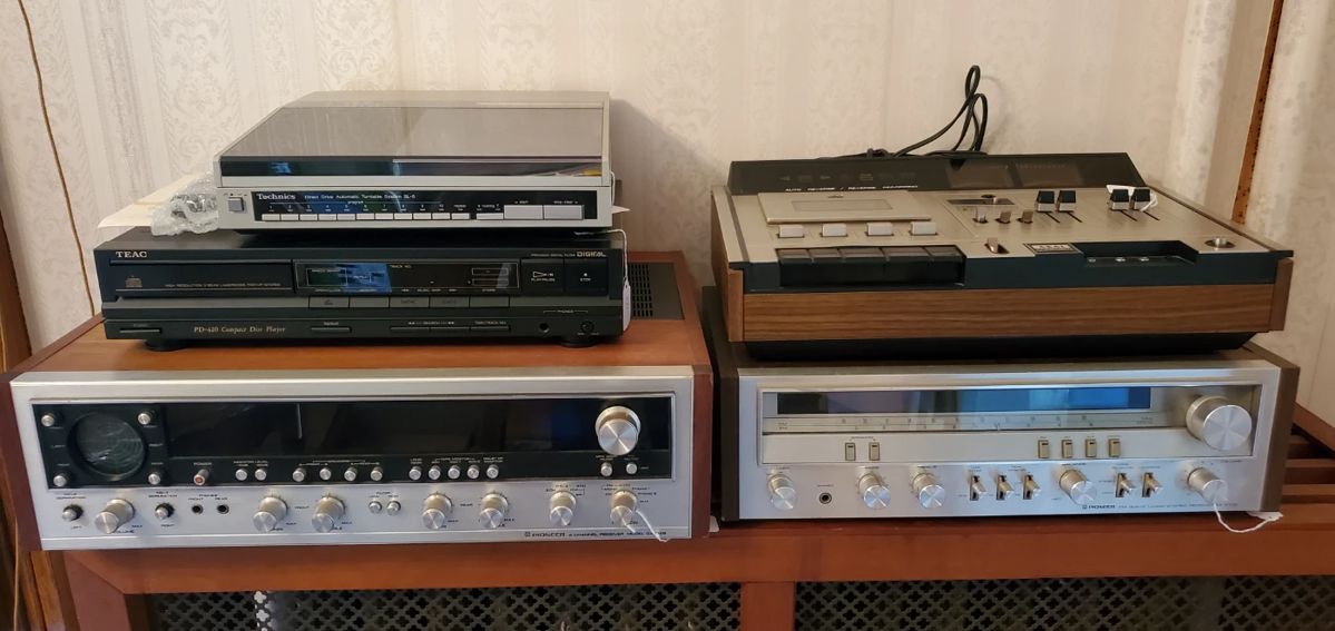1970's Pioneer Receivers and equipment 