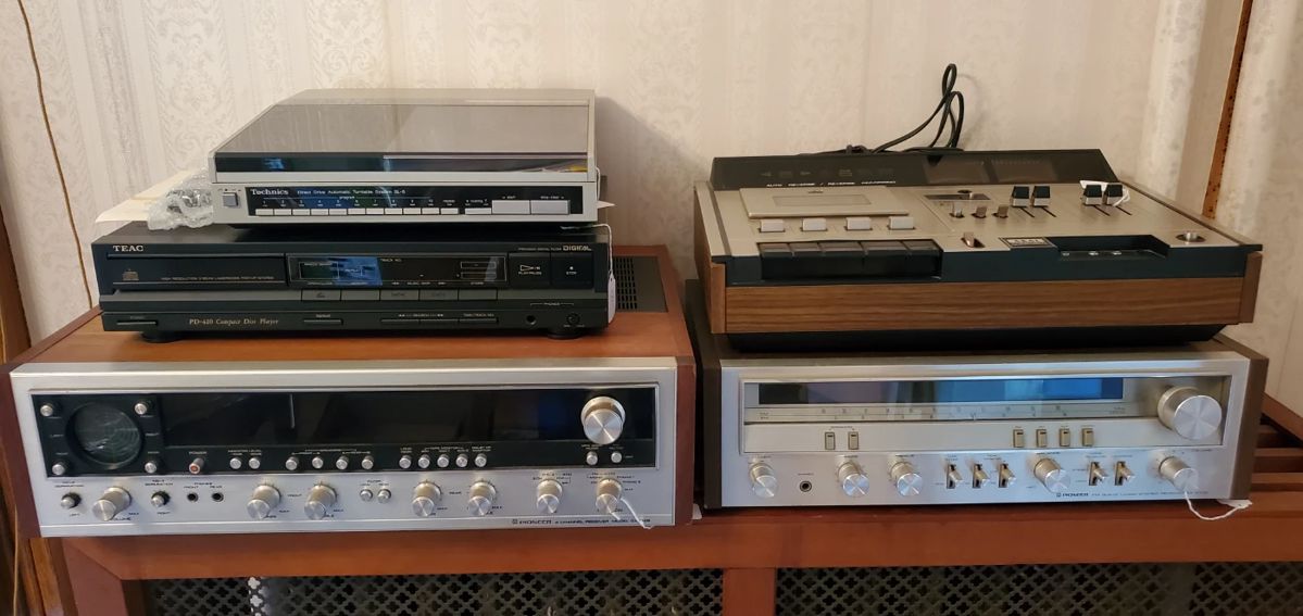 1970's Pioneer Receivers and equipment