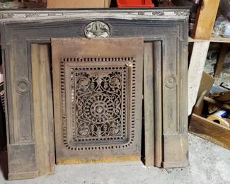 Antique Fireplace surround 