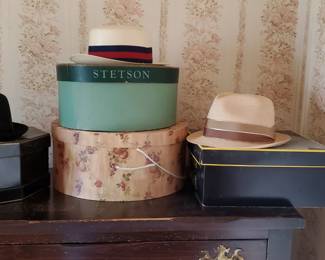 Vintage men's hats