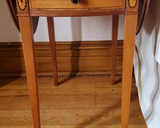 Inlaid side table